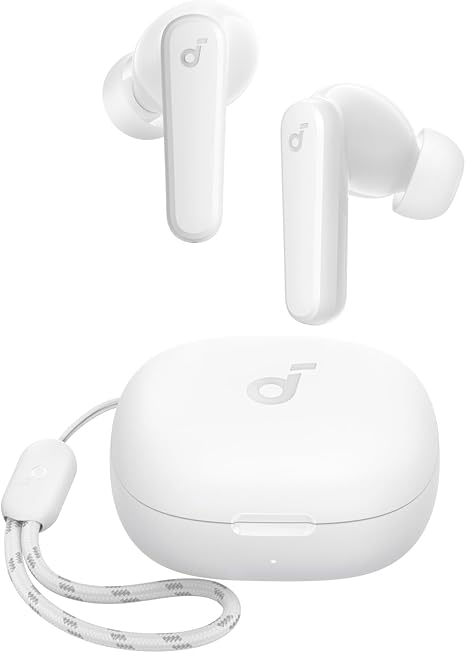 Soundcore by Anker P20i True Wireless Earbuds, 10mm Drivers with Big Bass, Bluetooth 5.3, 30H Long Playtime, Water-Resistant, 2 Mics for AI Clear Calls, 22 Preset EQs, Customization via App
