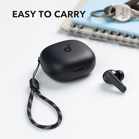 Soundcore by Anker P20i True Wireless Earbuds, 10mm Drivers with Big Bass, Bluetooth 5.3, 30H Long Playtime, Water-Resistant, 2 Mics for AI Clear Calls, 22 Preset EQs, Customization via App